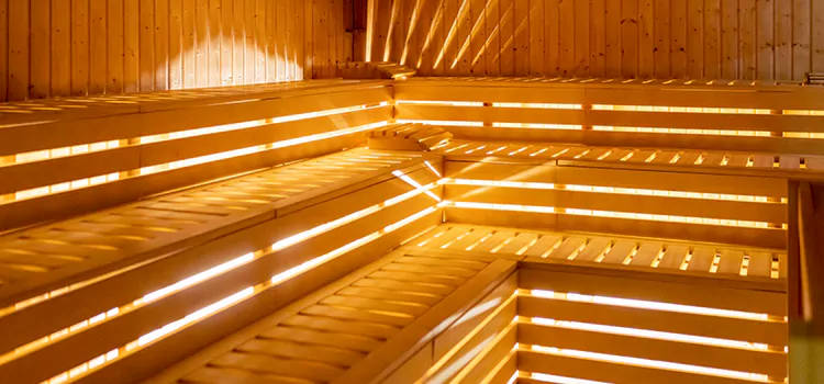 Renovation of Sauna for Gym in Brampton, Ontario